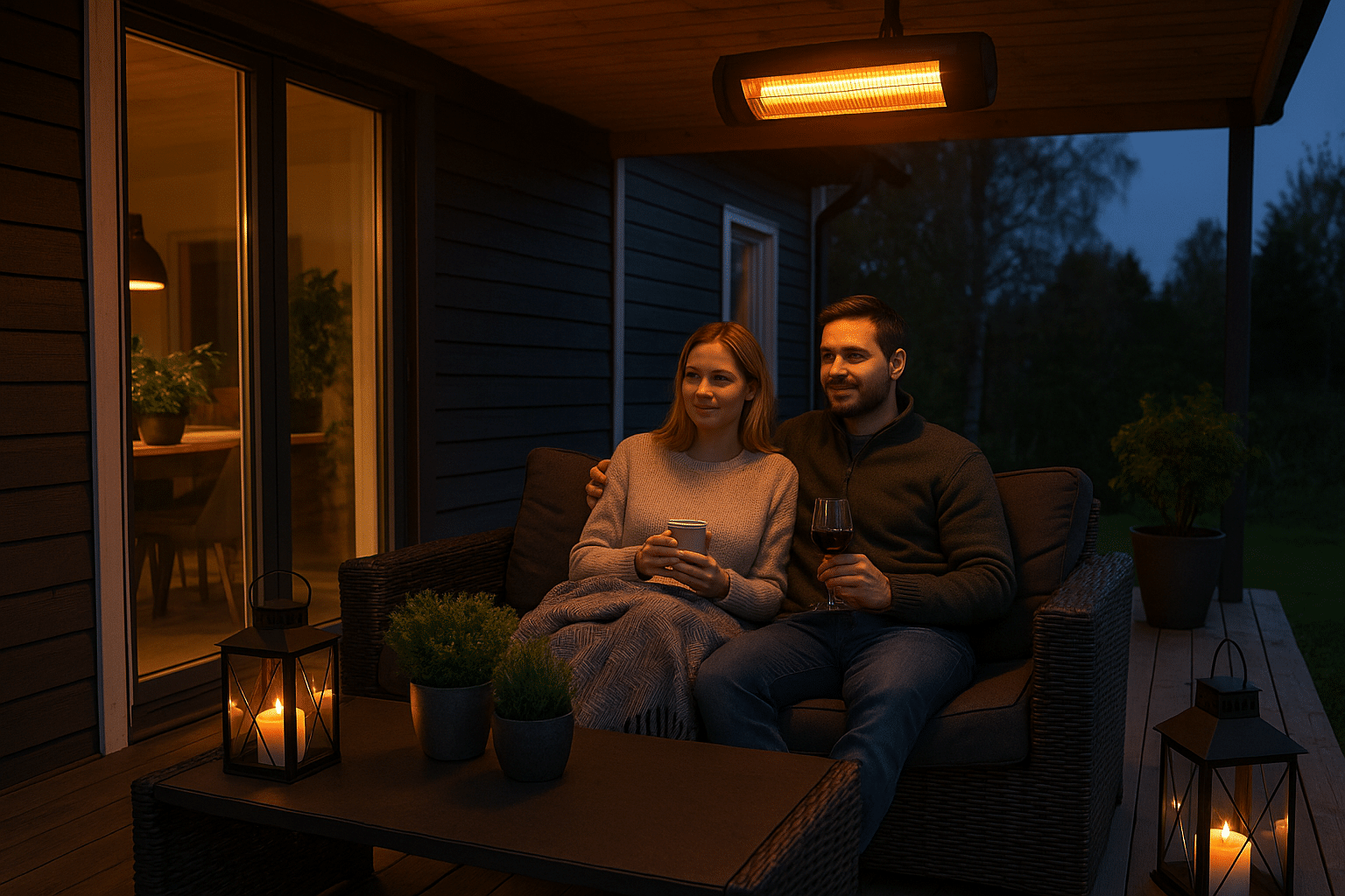 Forleng Utesesongen Med Elektriske Terrassevarmere